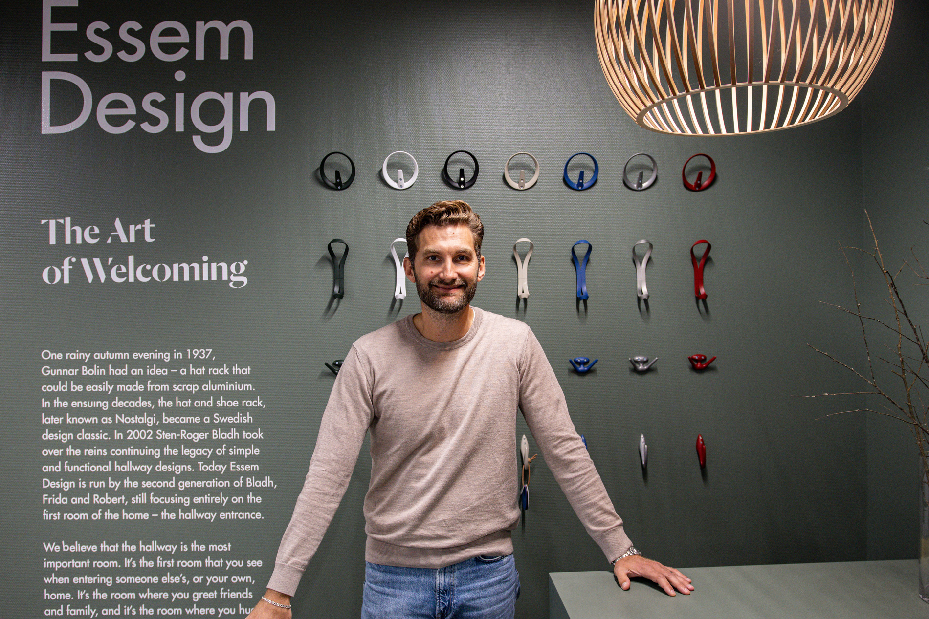 Robert Bladh, VD på Essem Design