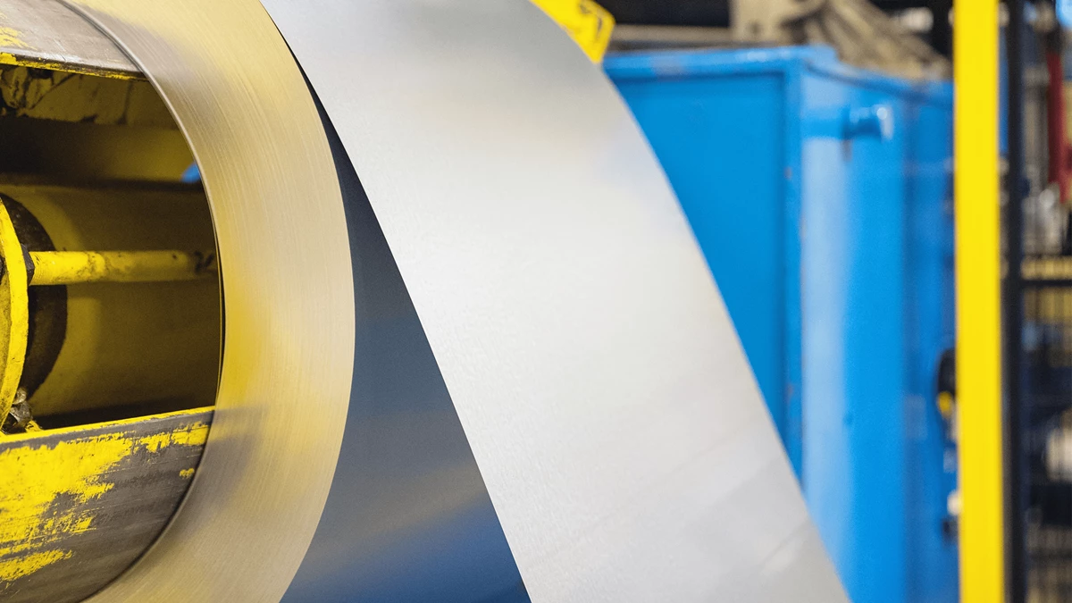 Metallrulle från Lindabs produktion