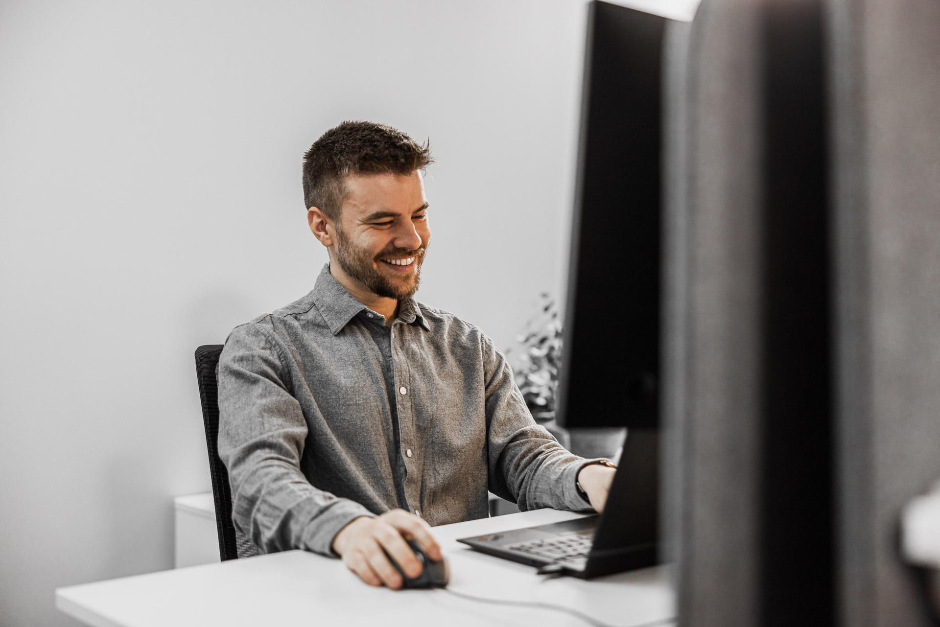 På Toxics kontor i Gävle