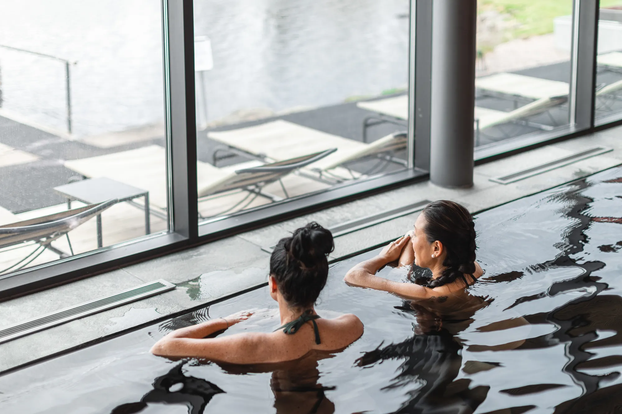 Spaavdelningen på Hooks Herrgård. 